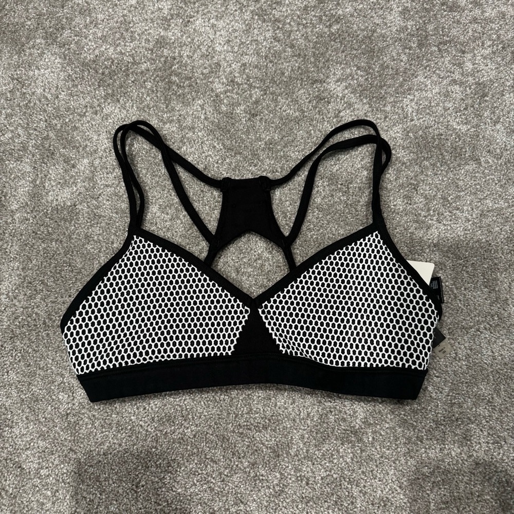 Koral Black and White Swim Top